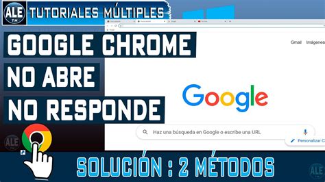 google chrome no funciona.